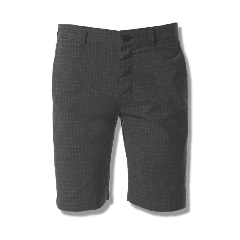 Summer Straight Fit Shorts, Black, large