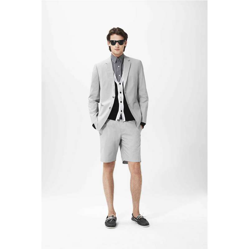 Modern Sport Coat, Gray, large