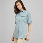 Roll Sleeve Blouse., , small