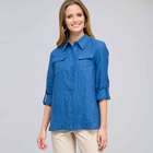 Denim Shirt Jacket, , small