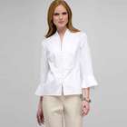 3/4 Sleeve Button Down Shirt, , small